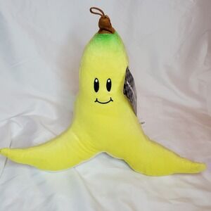 Super Mario Kart‎ Mocchi Mocchi Banana 6" Plush Doll NWT Nintendo Toy